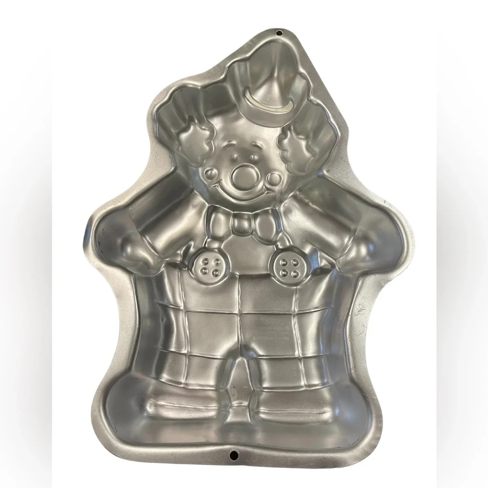 🌸 - VTG retired 1983 Wilton Funny Clown Cake‎ Pan
